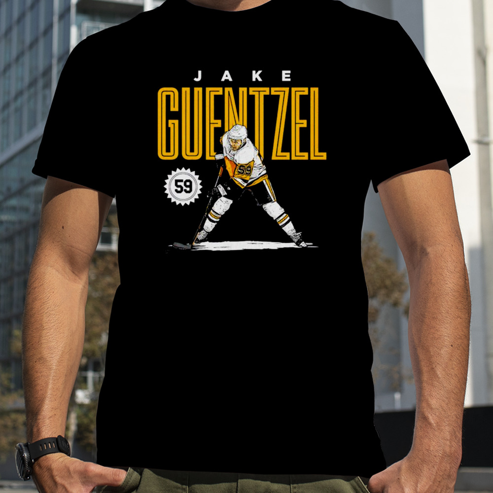 Jake Guentzel Pittsburgh Penguins cartoon shirt