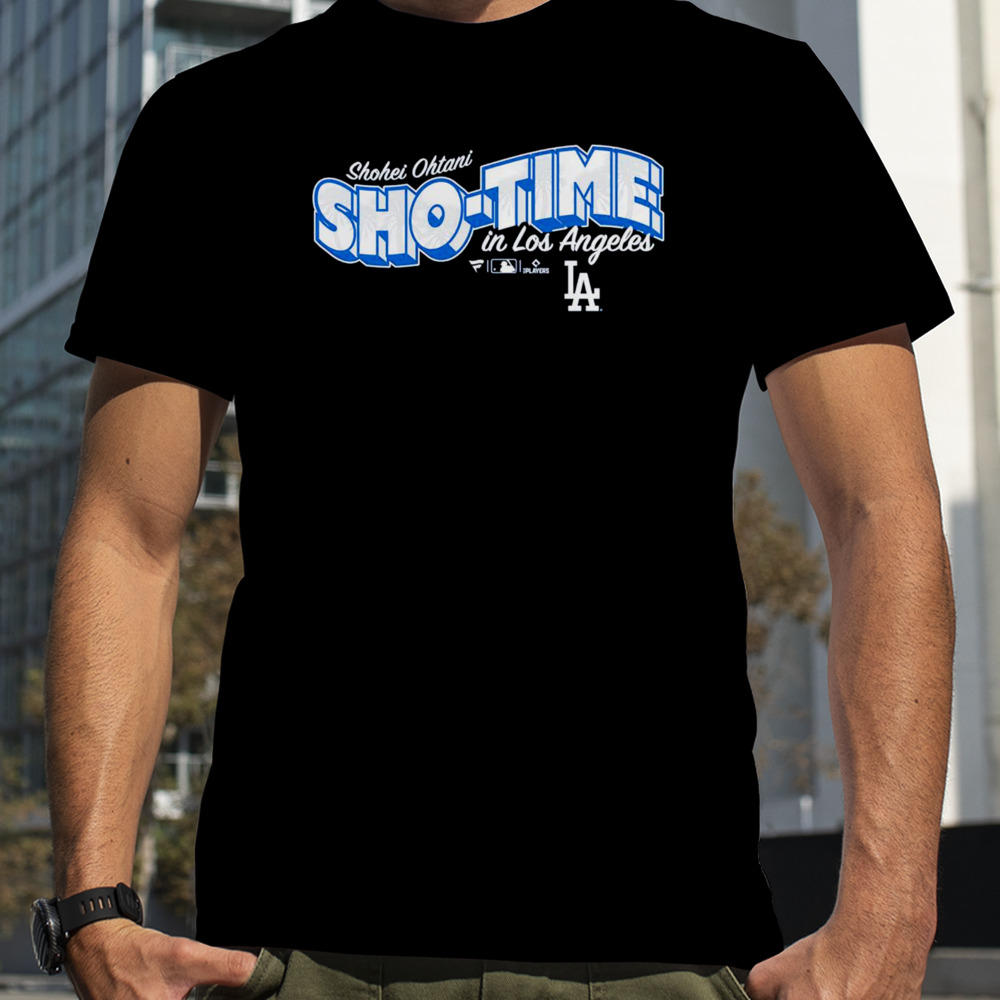 Los Angeles Dodgers Shohei Ohtani sho-time shirt