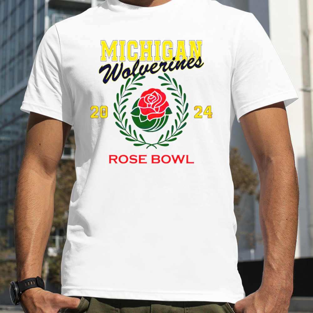 Michigan Wolverines rose bowl 2024 shirt