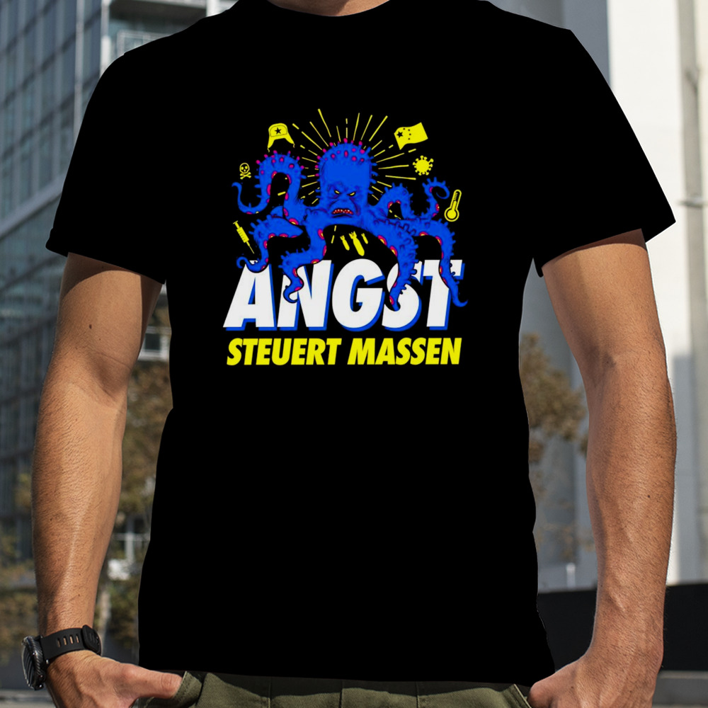 Octopus angst steuert massen shirt