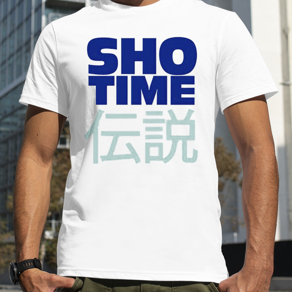 Shohei Ohtani shotime Japanese shirt