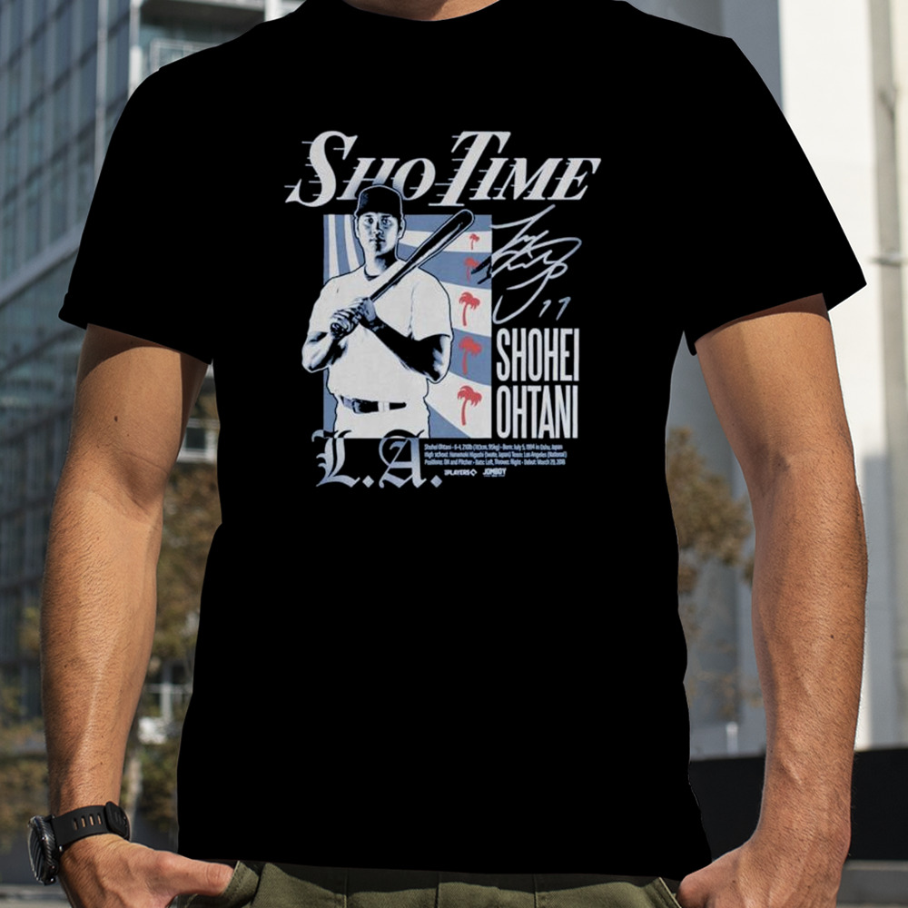 Sho-time Shohei Ohtani 2023 Baseball Season Signature Vintage T-shirt