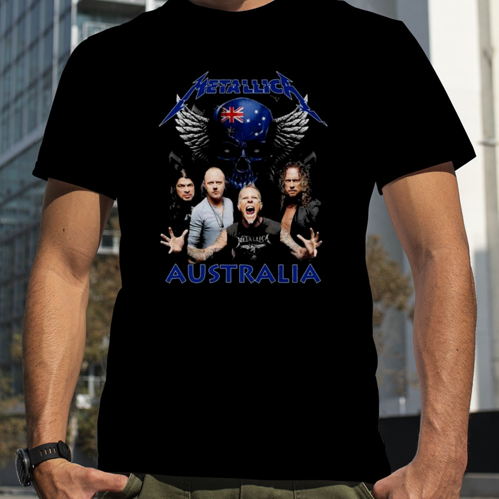 Skull Metallica Australia Shirt