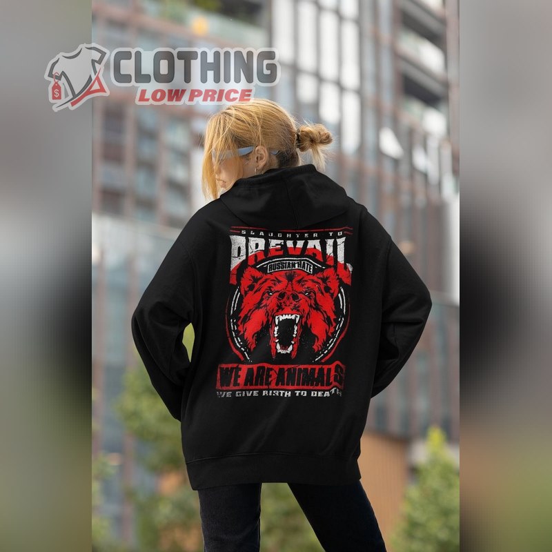 Slaughter To Prevai Tour 2023 Shirt, Slaughter To Prevail Hoodie, Slaughter To Prevail Merch, Slaughter To Prevail New Song Sweatshirt