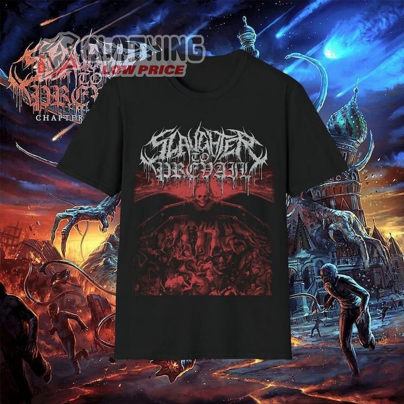 Slaughter To Prevail T- Shirt, Metal Band Shirt, Kostolom Album Shirt, Slaughter To Prevail Merch, Slaughter To Prevail Members Shirt