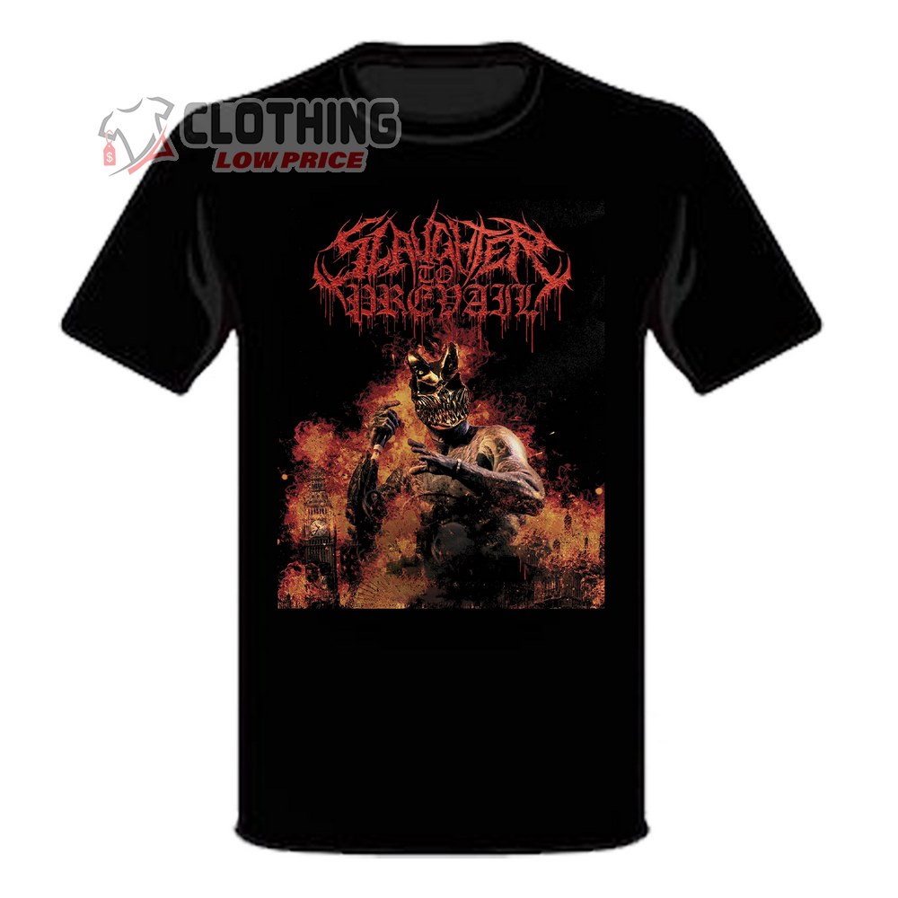 Slaughter To Prevail UK Tour 2024 Poster T-Shirt, Hoodie And Sweater