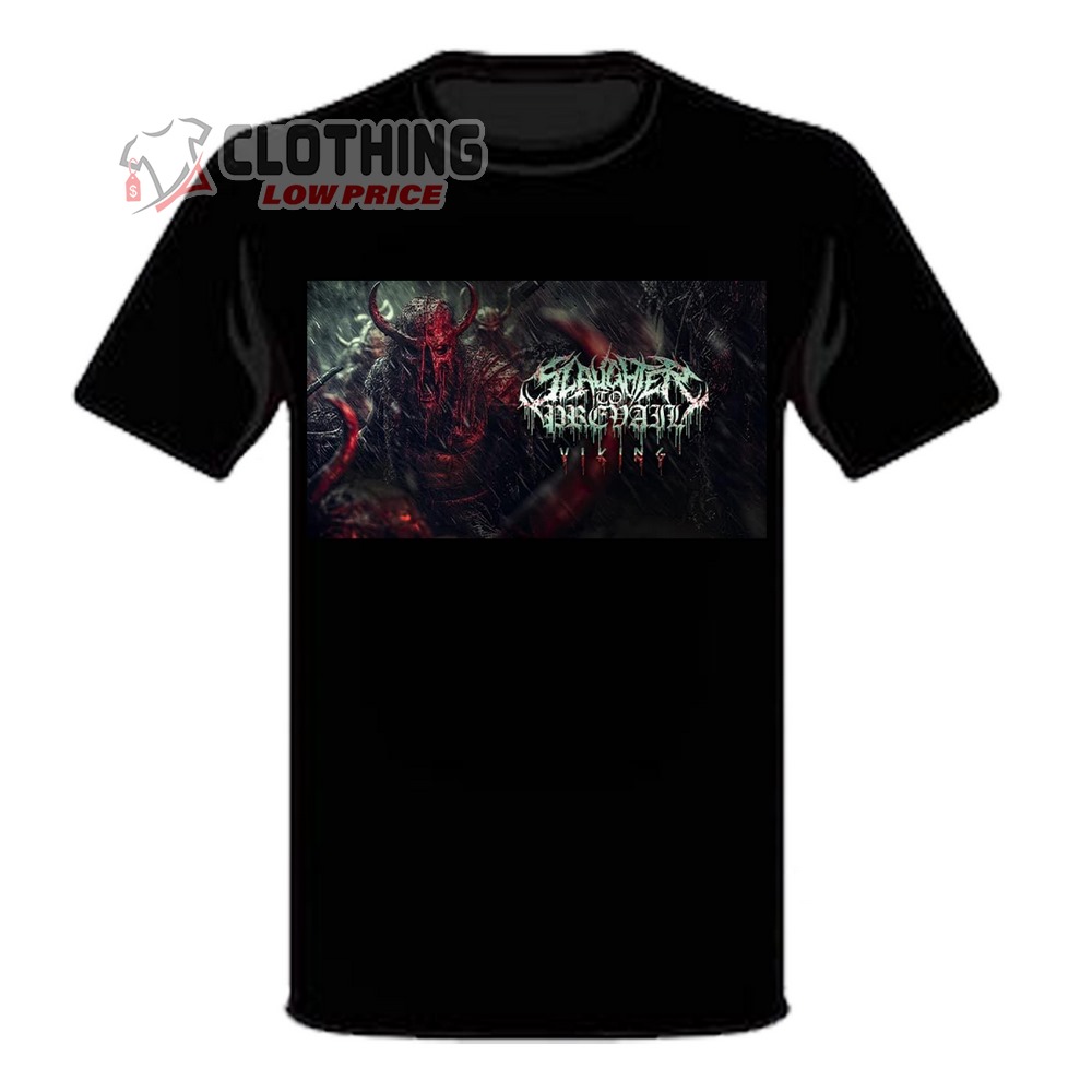 Slaughter To Prevail Viking Tour 2023 Poster T-Shirt, Hoodie And Sweater