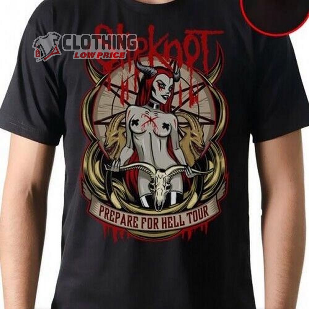 Slipknot Prepare For Hell Tour Merch, Slipknot The End So Far New Album Songs T-Shirt