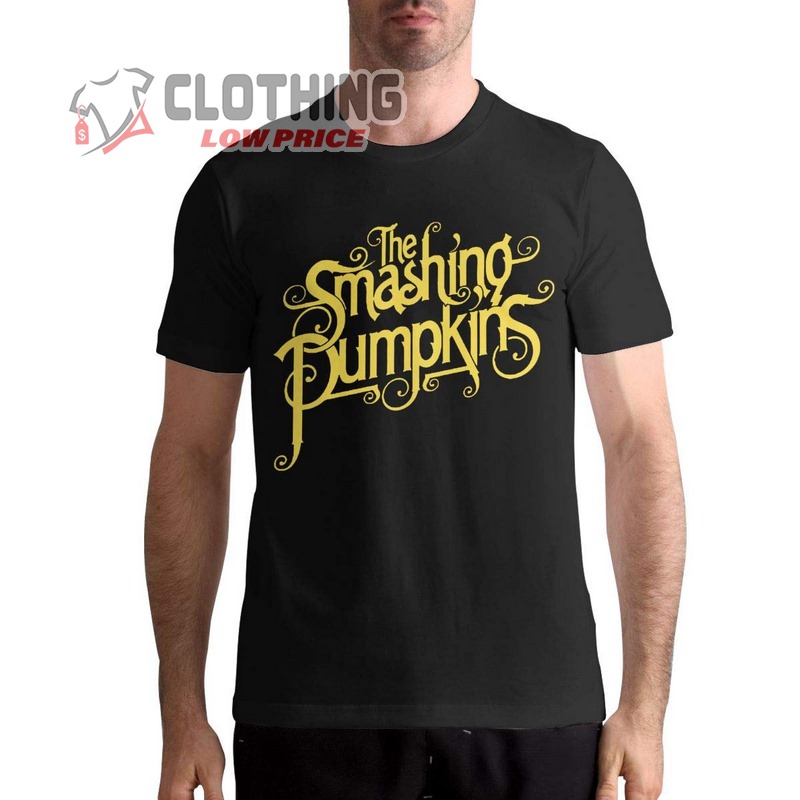 Smashing Pumpkins 2023 Tour T- Shirt, Smashing Pumpkins Album Covers T- Shirt, Best Smashing Pumpkins Songs Merch