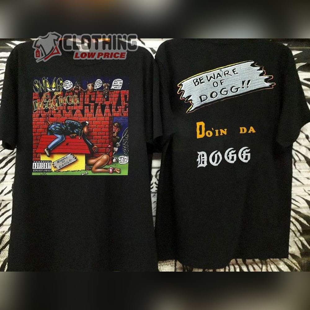 Snoop Dogg 1993 Rap Tee Concert Shirt, Snoop Dogg Beware Of Dogg Doggystyle T-Shirt, Doggystyle Concert 93 Shirt, Rap Hip Hop Tee