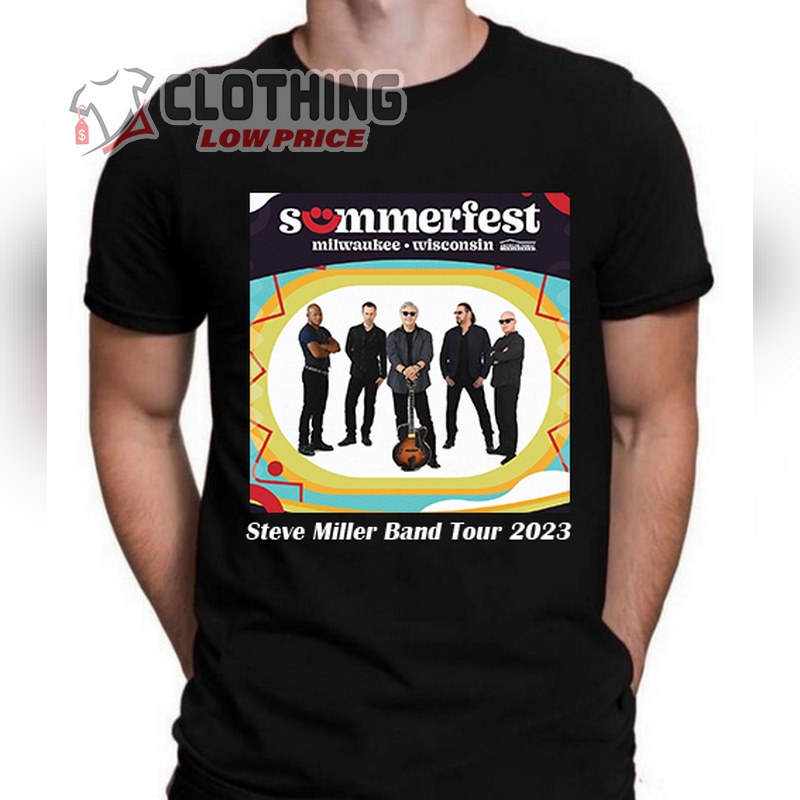 Steve Miller Tour 2023 Dates T- Shirt, Steve Miller Tour 2023 Tickets T- Shirt, Steve Miller Tour 2023 Schedule T- Shirt, Steve Miller Band Tour 2023 T- Shirt