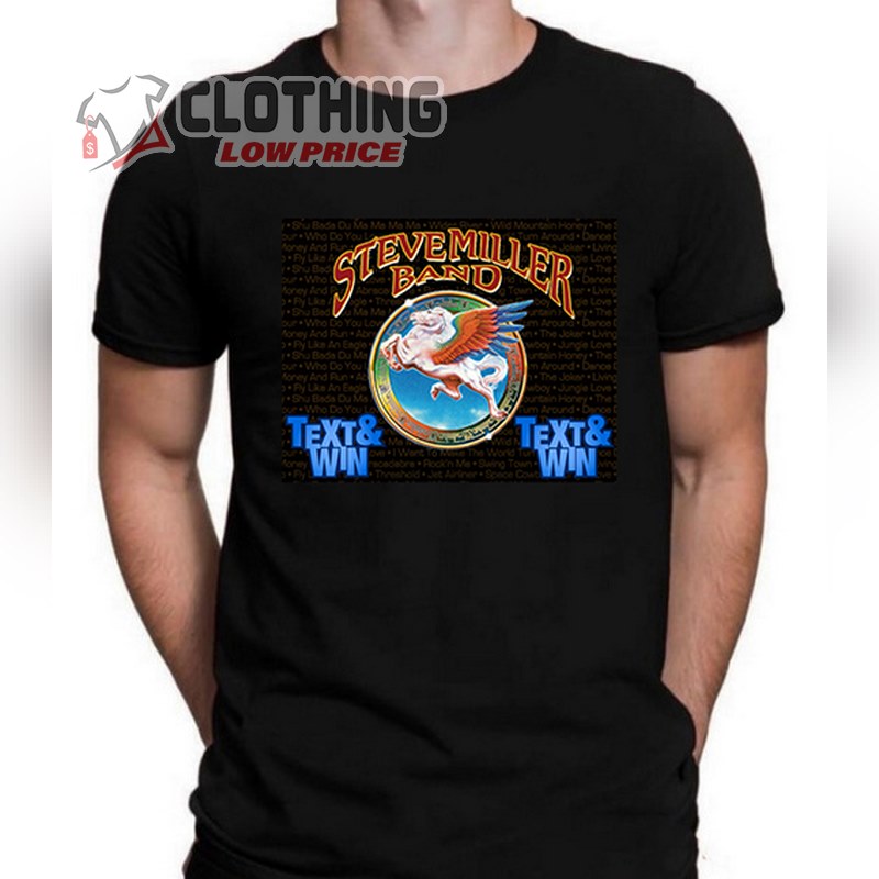 Steve Miller Tour 2023 Tickets T- Shirt, Steve Miller Band Red Rocks T- Shirt, Steve Miller Band Tour 2023 T- Shirt