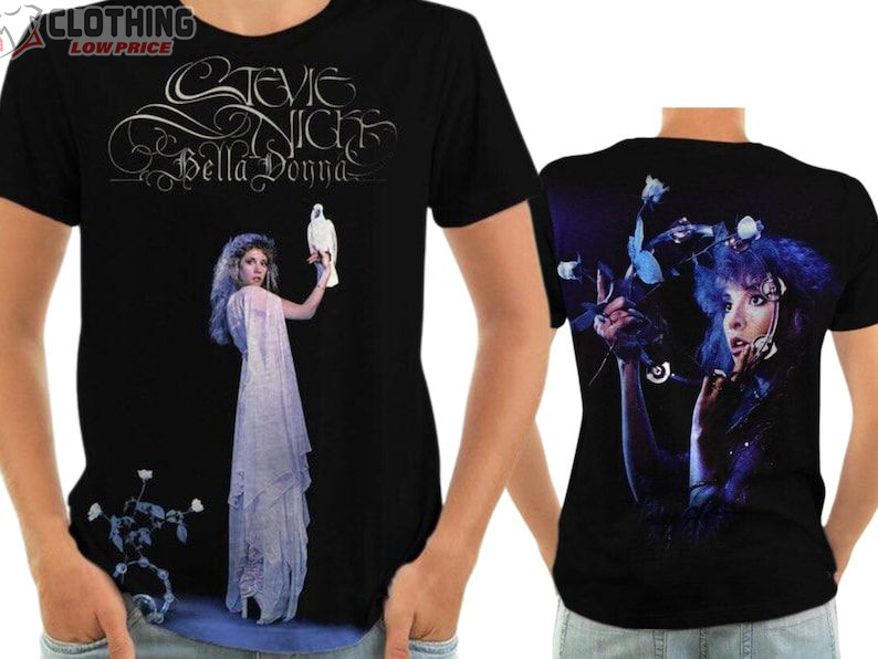 Stevie Nicks 2023 Tour Setlist Tee, Stevie Nicks Billy Joel Columbus T- Shirt, Stevie Nicks Concert Merch