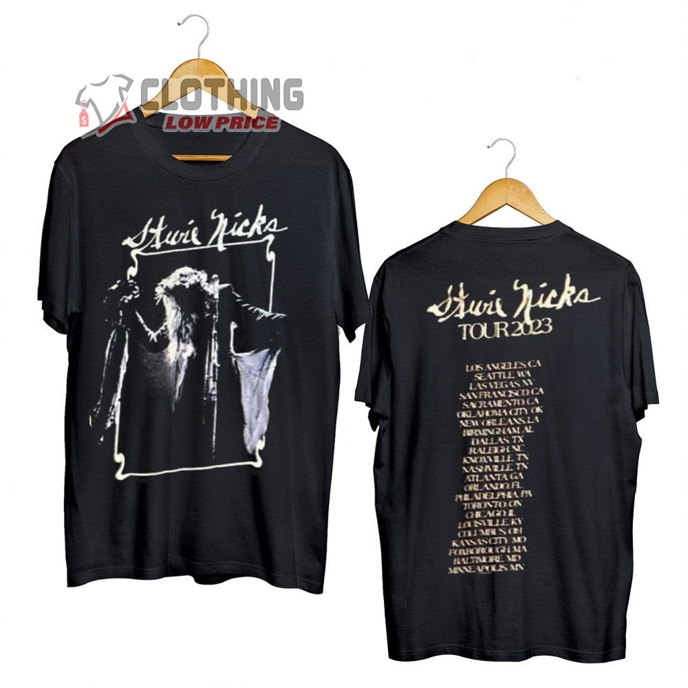 Stevie Nicks Tour 2023 Live In Concert Merch, Stevie Nicks Tour 2023 Unisex T-Shirt