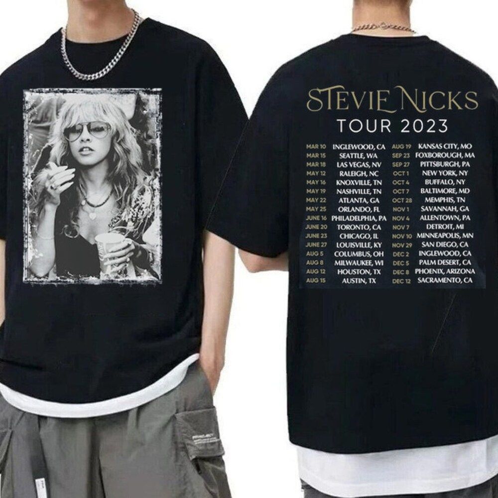 Stevie Nicks Tour 2023 Merch, Stevie Shirt For Fans Shirt, Stevie Nicks Concert T-Shirt