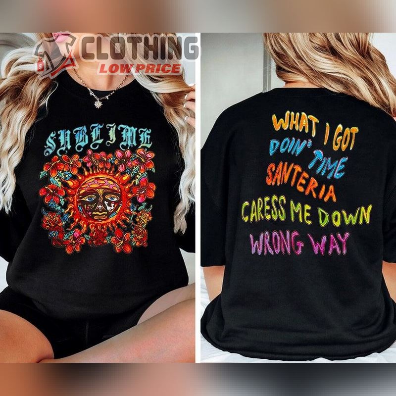 Sublime 1996 Album T- Shirt, Sublime What I Got T- Shirt, Sublime With Rome Dallas Merch Sweatshirt, Sublime With Rome Concert Shirt