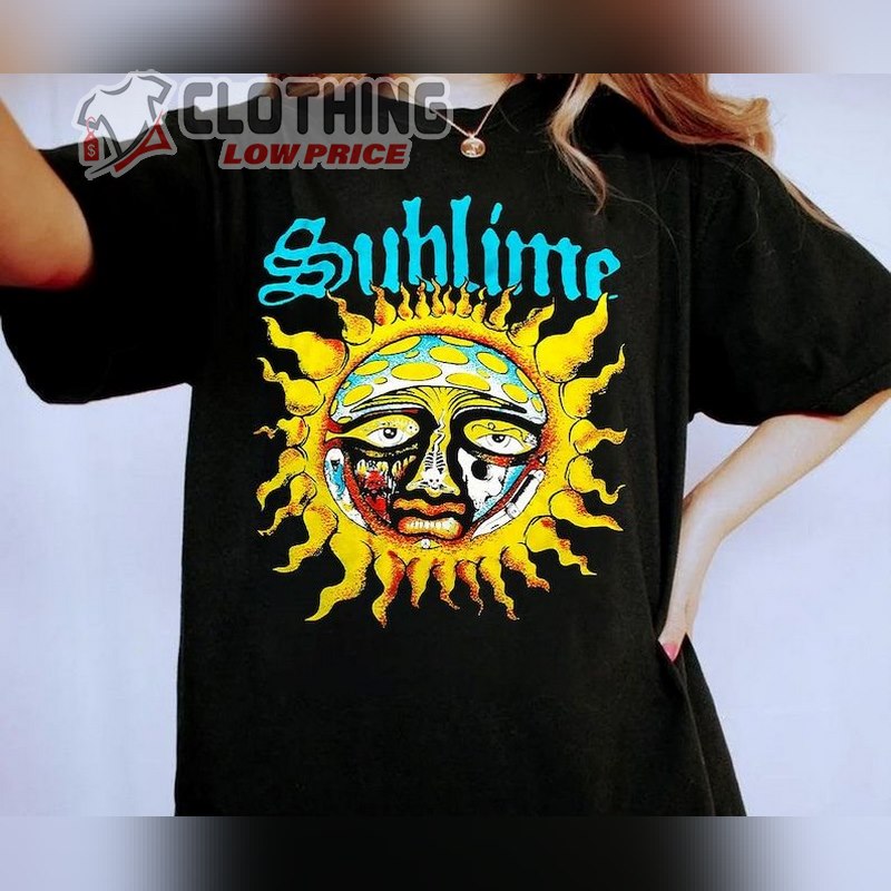 Sublime 40 Oz. To Freedom Studio Album By Sublime T- Shirt, Sublime Band T- Shirt, Sublime Rock Concert Tee Shirt