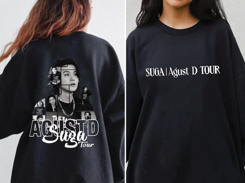 Suga Agust D 2023 World Tour Merch, Agust D Digital Shirt, Kpop Bangtan Suga Digital Download T-Shirt