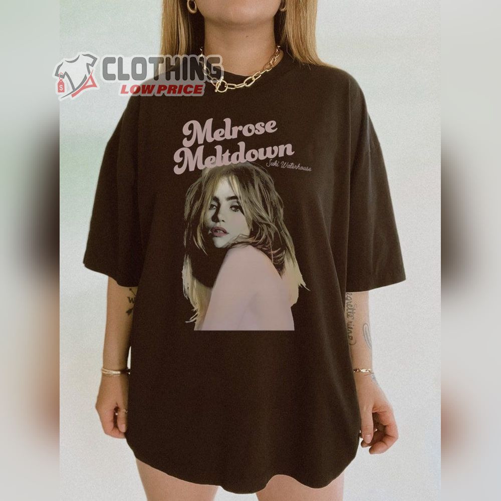 Suki Waterhouse Melrose Meltdown Tour 2023 Merch, Coolest Place In The World Tour 2023 Merch, Suki Waterhouse Tour 2023 Shirt