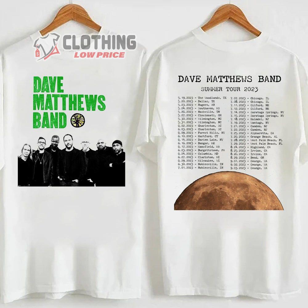 Summer Tour Dave Matthews Band 2023 Tickets Merch, Dave Matthews Band Graphic Shirt Dave Matthews Band Summer Tour Dates 2023 T-Shirt