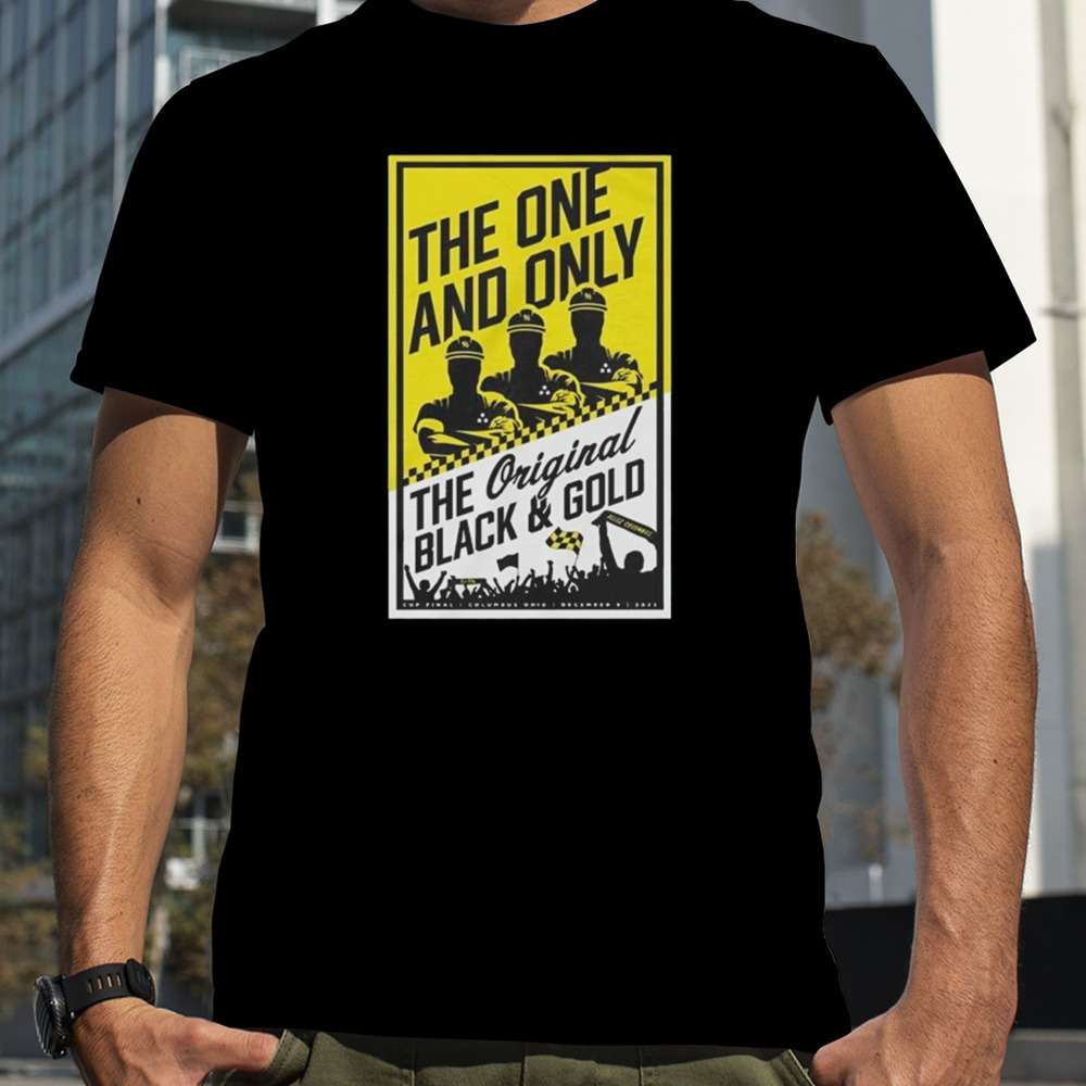 Supporter Supply The One And Only The Black And Gold T-shirt