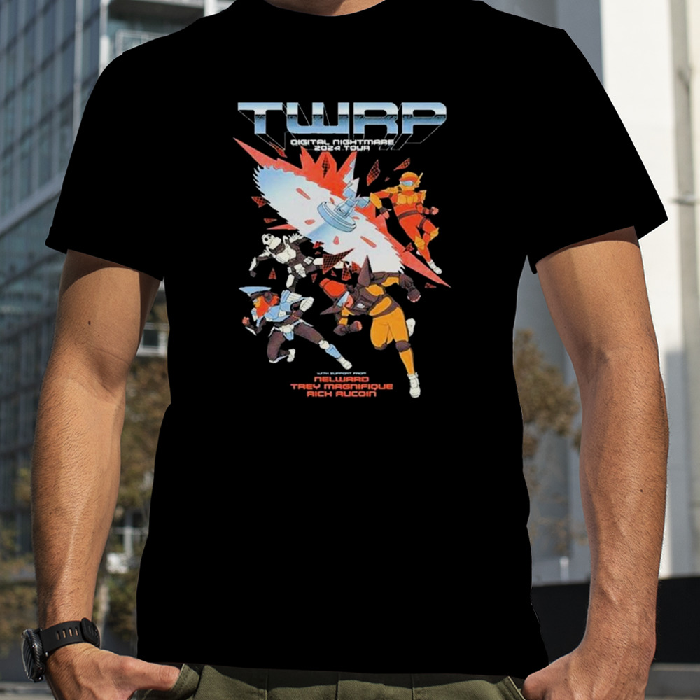 TWRP Touring Digital Nightmare NA 2024 Show t-shirt