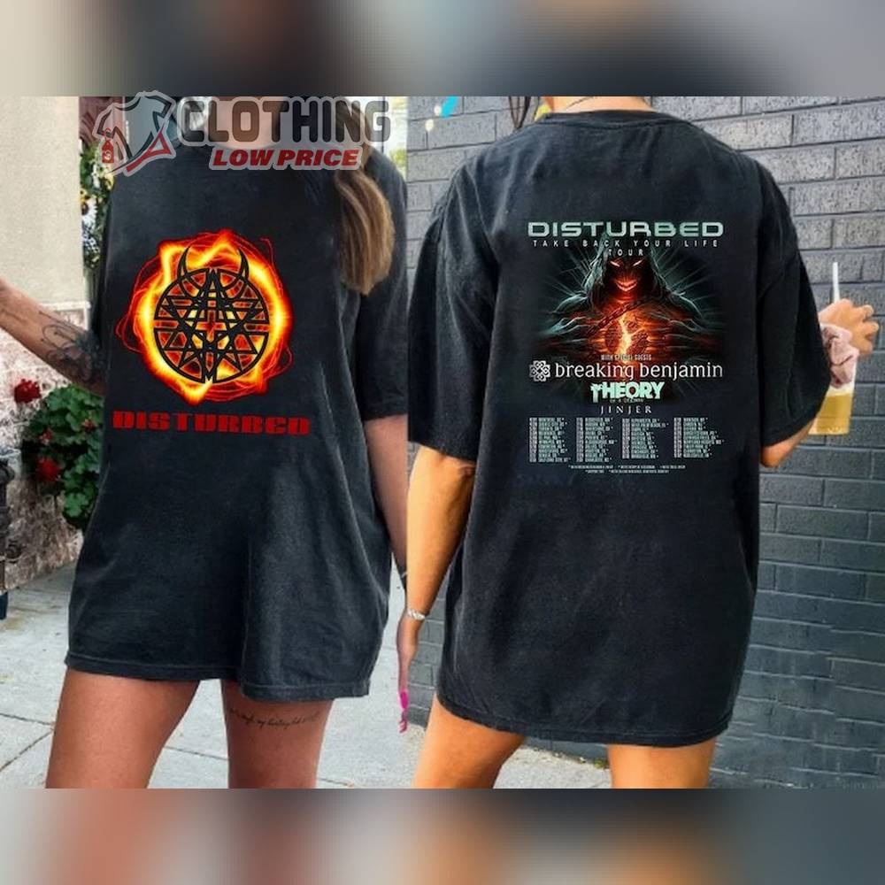 Take Back Your Life Tour Disturbed 2023 Shirt, Disturbed World Tour 2023 Tee