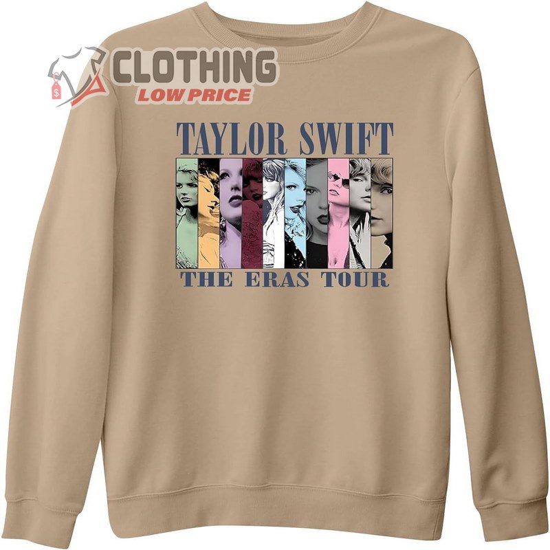 Taylor Swift Shirts Sweatshirt, 1989 Long Sleeve Hoodie Concert Outfit Hoodie, Pullover Casual Roundneck Loose