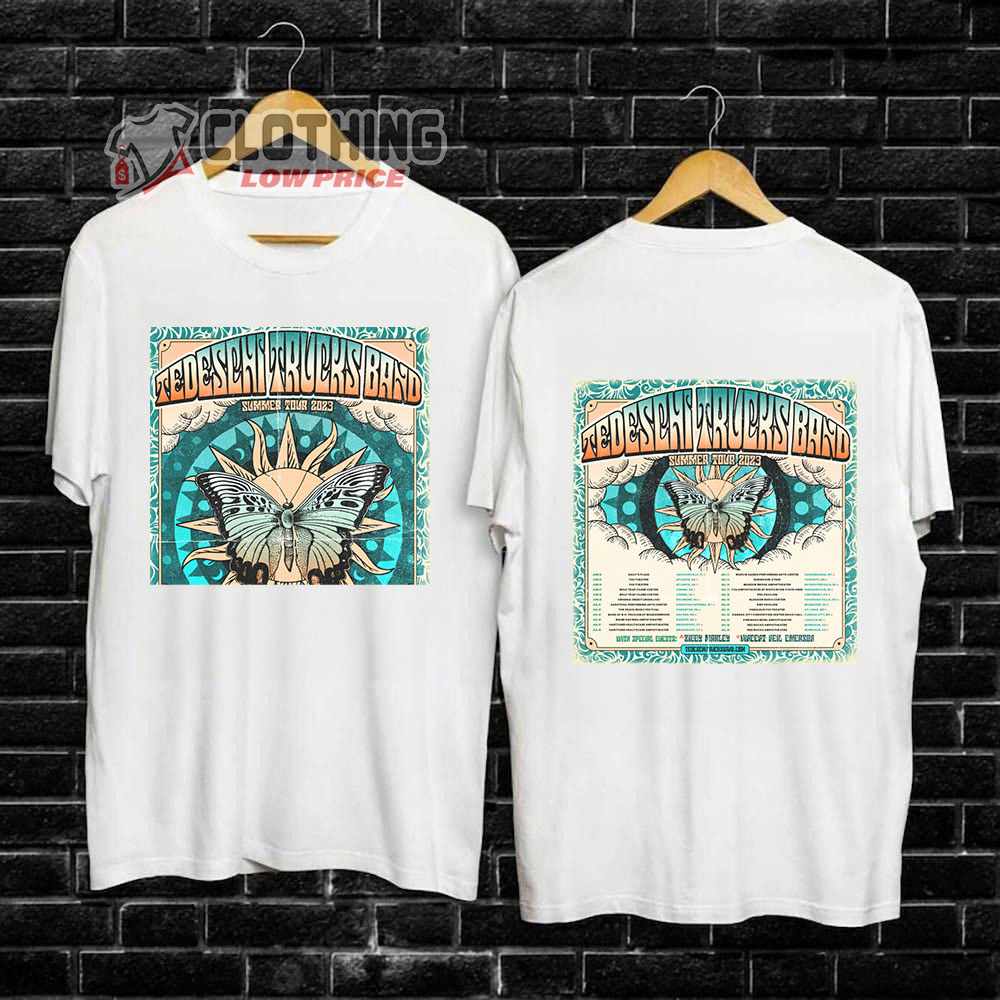 Tedeschi Trucks Band Detail Full Summer 2023 Tour Merch, Tedeschi Trucks Band Summer Tour Dates 2023 T-Shirt