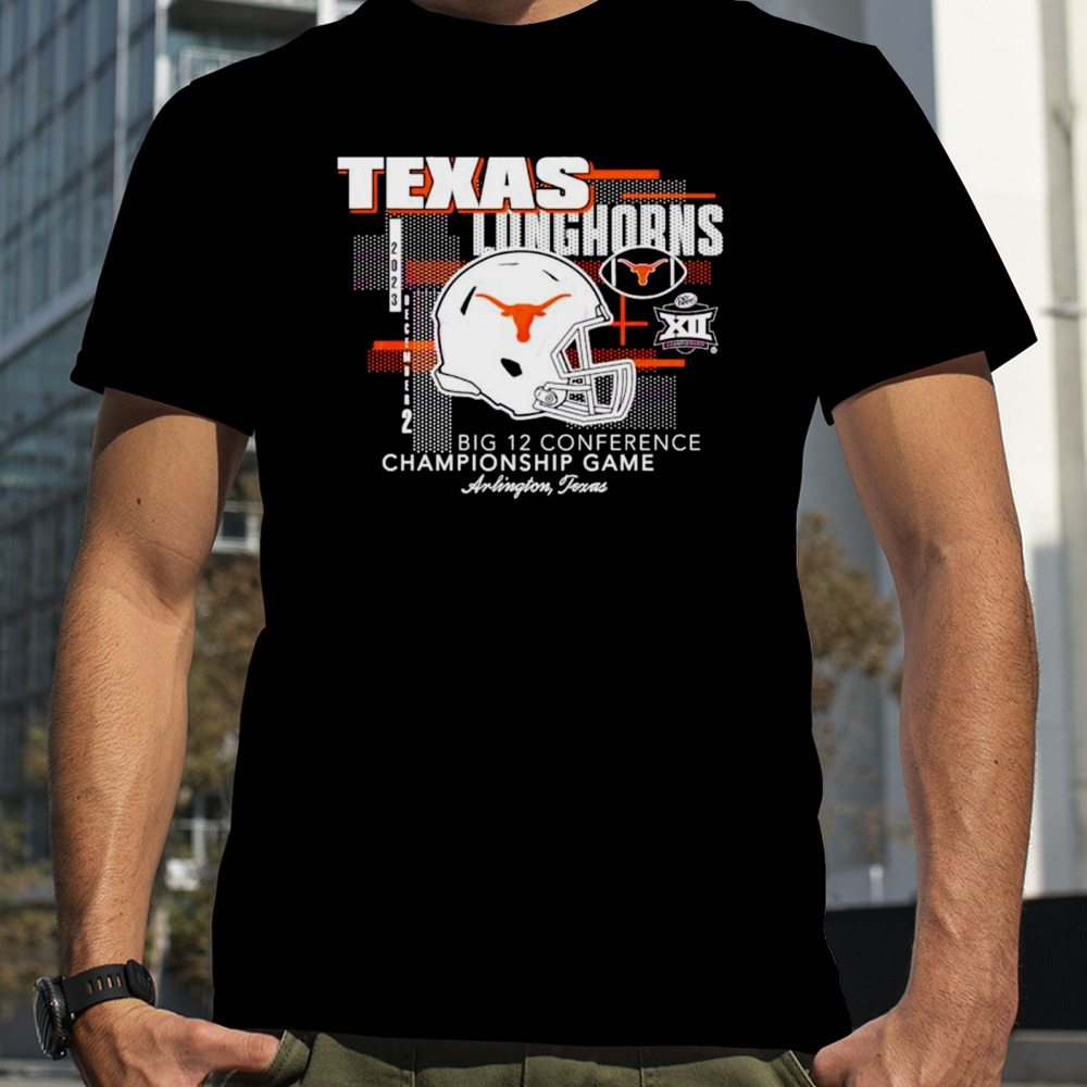 Texas Longhorns 2023 Big 12 Conference Championship game shirt