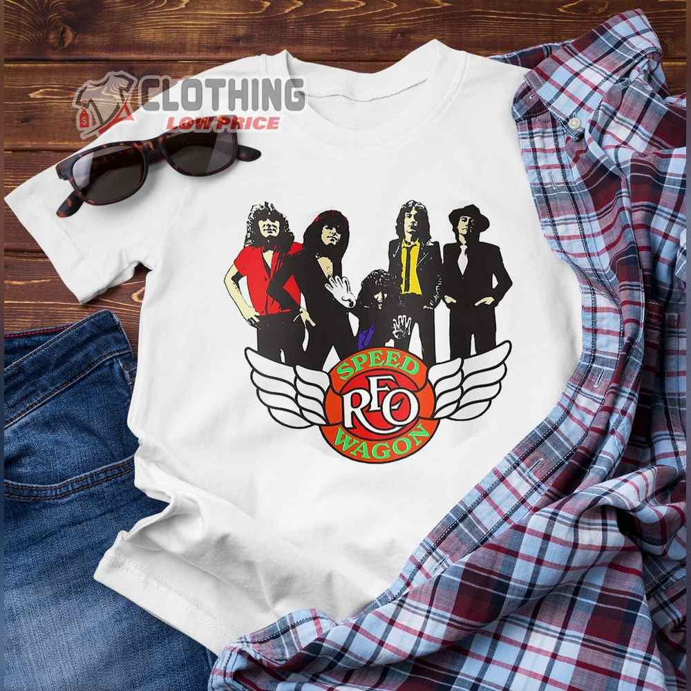 Thank You Memories Reo Speedwagon T-shirt, Reo Speedwagon Tour 2023 Shirt Merch, Reo Speedwagon Hit Songs T- Shirt