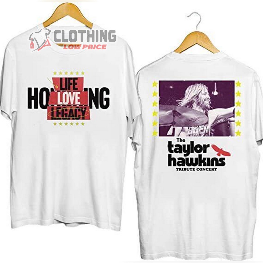 Thank You Taylor Hawkin Tour 2022 Shirt Rip Taylor Hawkins Tribute Concert 2022 T-Shirt