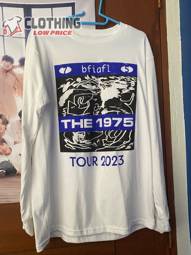 The 1975 Bfiafl Tour 2023 Long Sleeves Shirt, The 1975 Tour 2023 Shirt, The 1975 Tour Setlist Merch