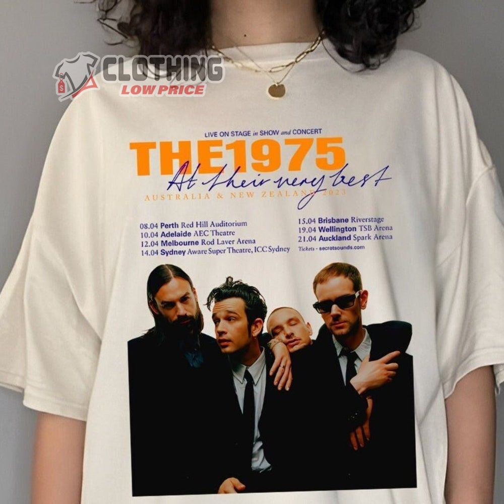 The 1975 Rock Band 2023 Tour Merch The 1975 At Their Very Best Tour Shirt The 1975 Concert 2023 T-Shirt