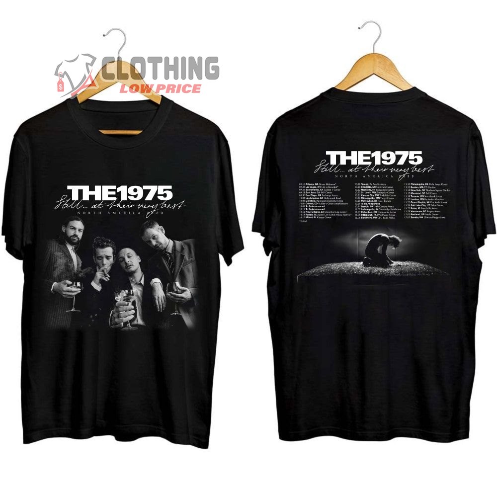 The 1975 Tour 2023 Setlist Merch, At Their Very Best North America Tour 2023 Shirt, The 1975 Tour 2023 Tickets T-Shirt