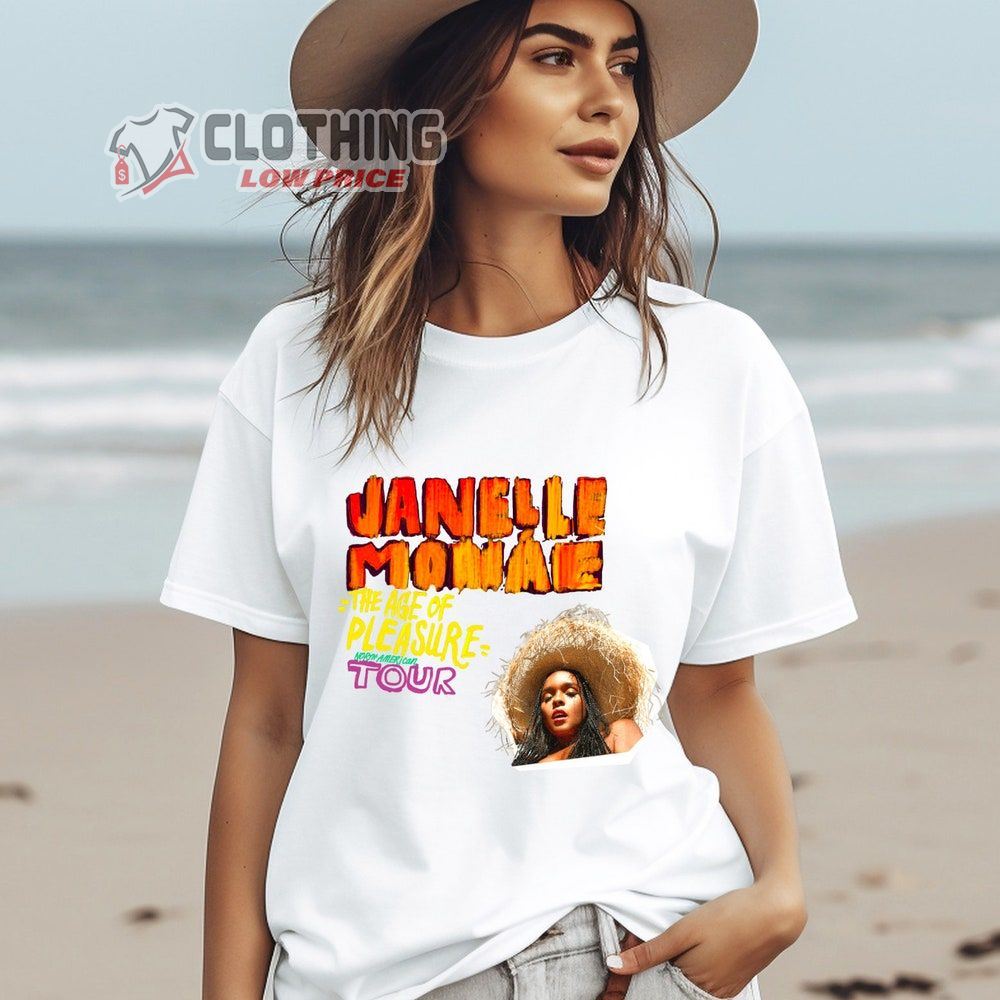 The Age Of Pleasure Tour 2023 Merch, Janelle Monae The Age Of Pleasure Tour 2023 Shirt, Janelle Monae 2023 Concert T-Shirt