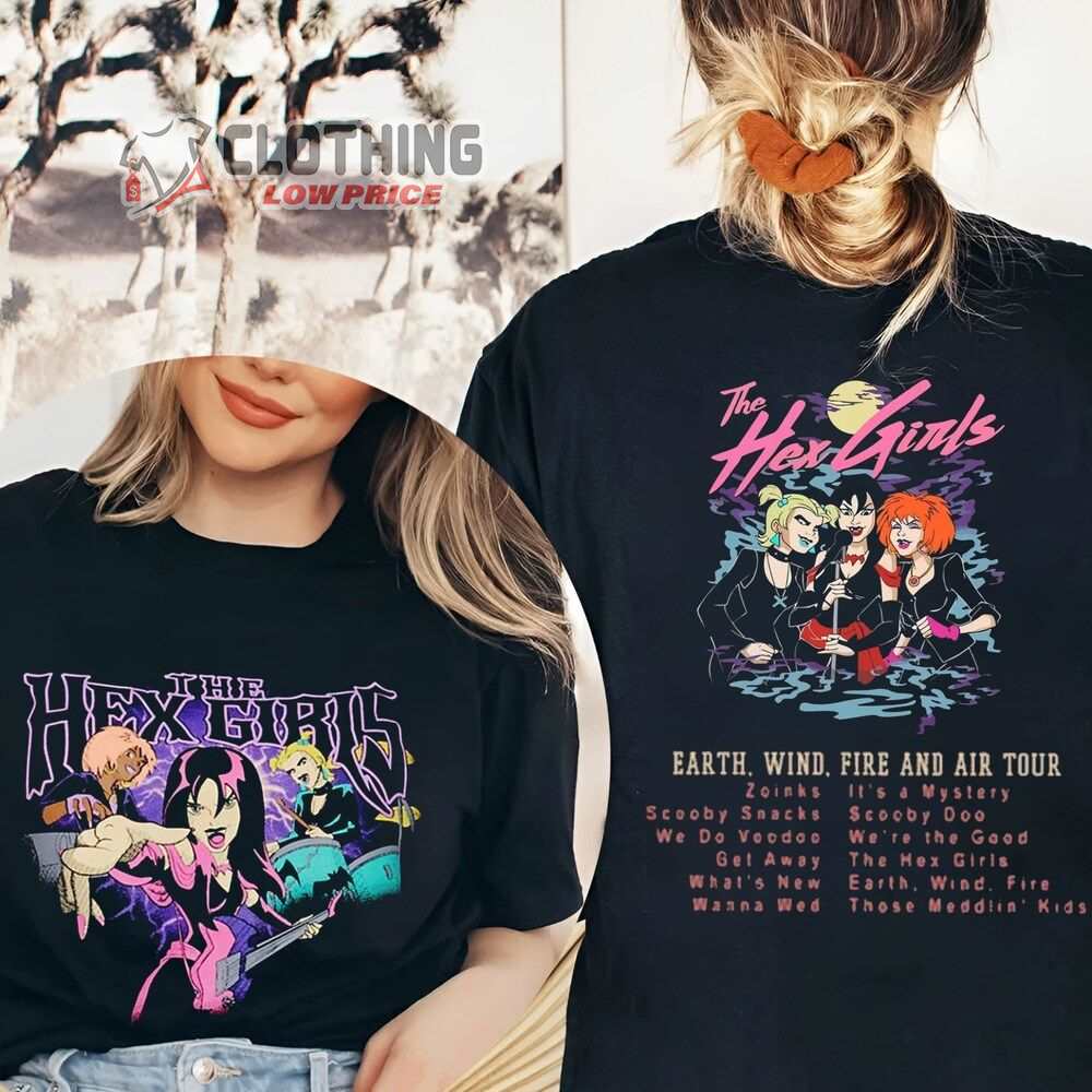 The Hex Girls Rock Band Music 2023 Tour Merch, The Hex Girls Rock Band Shirt, The Hex Girls Unisex Sweatshirt