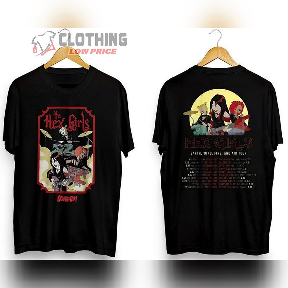 The Hex Girls Tour 2023 Unisex Shirt, Spell Bound World Tour The Hex Girls Setlists Merch