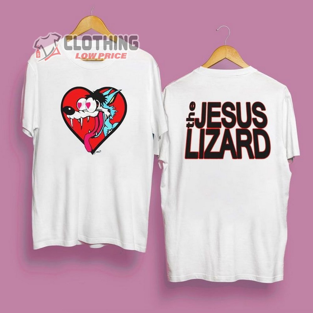 The Jesus Lizard Tour Merch, The Jesus Lizard Inch Glamorous Liar Songs T-Shirt