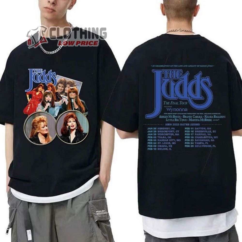 The Judds Final Tour 2023 Shirt, The Judds The Final Tour Concert, The Judds Country Music, The Judds Fan Gift, The Judds 2023 Tour Tee