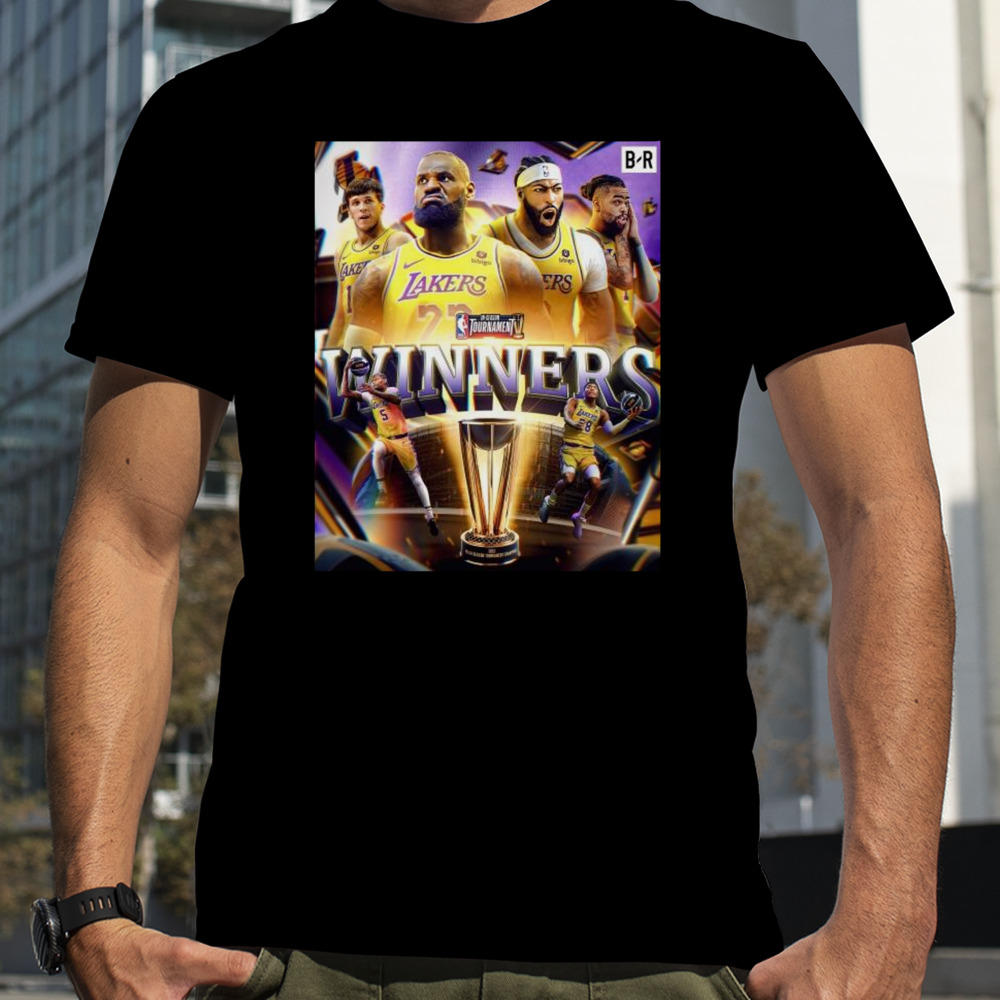 The Lakers Win The First Ever NBA In-Season Tournament Championship Champions Shirt