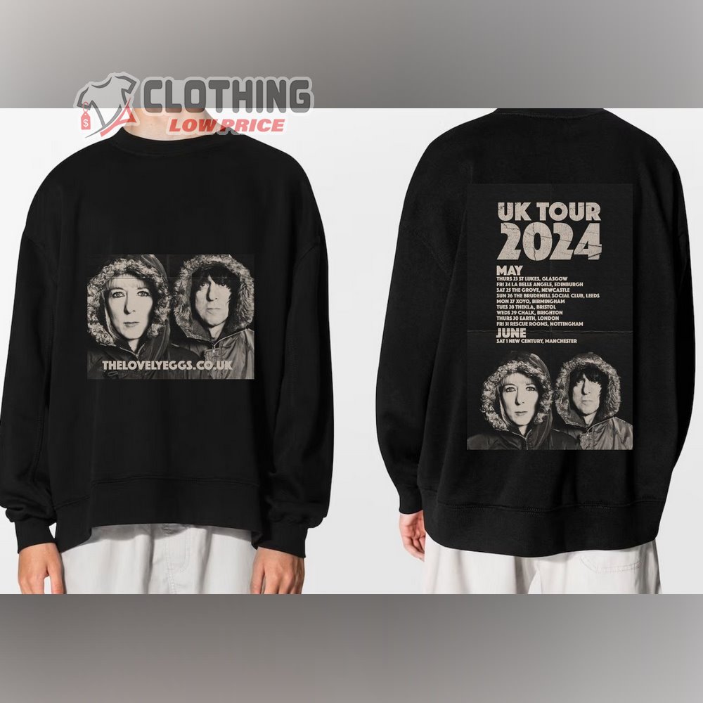 The Lovely Eggs Tour 2024 Dates Shirt, The Lovely Eggs Tour 2024 Merch, The Lovely Eggs Shirt, The Lovely Eggs Fan Gift