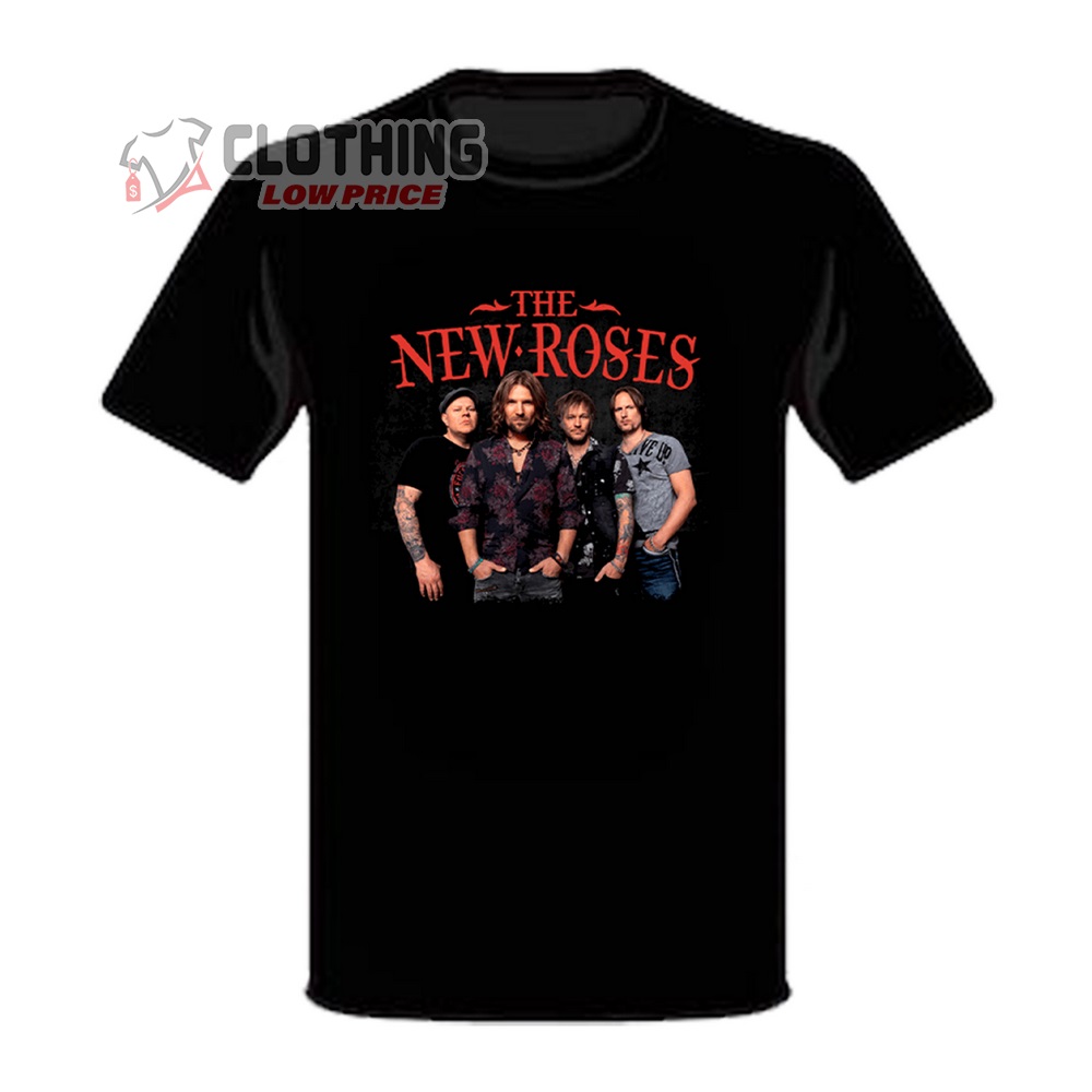 The New Roses Tour 2023 Band Poster T-Shirt