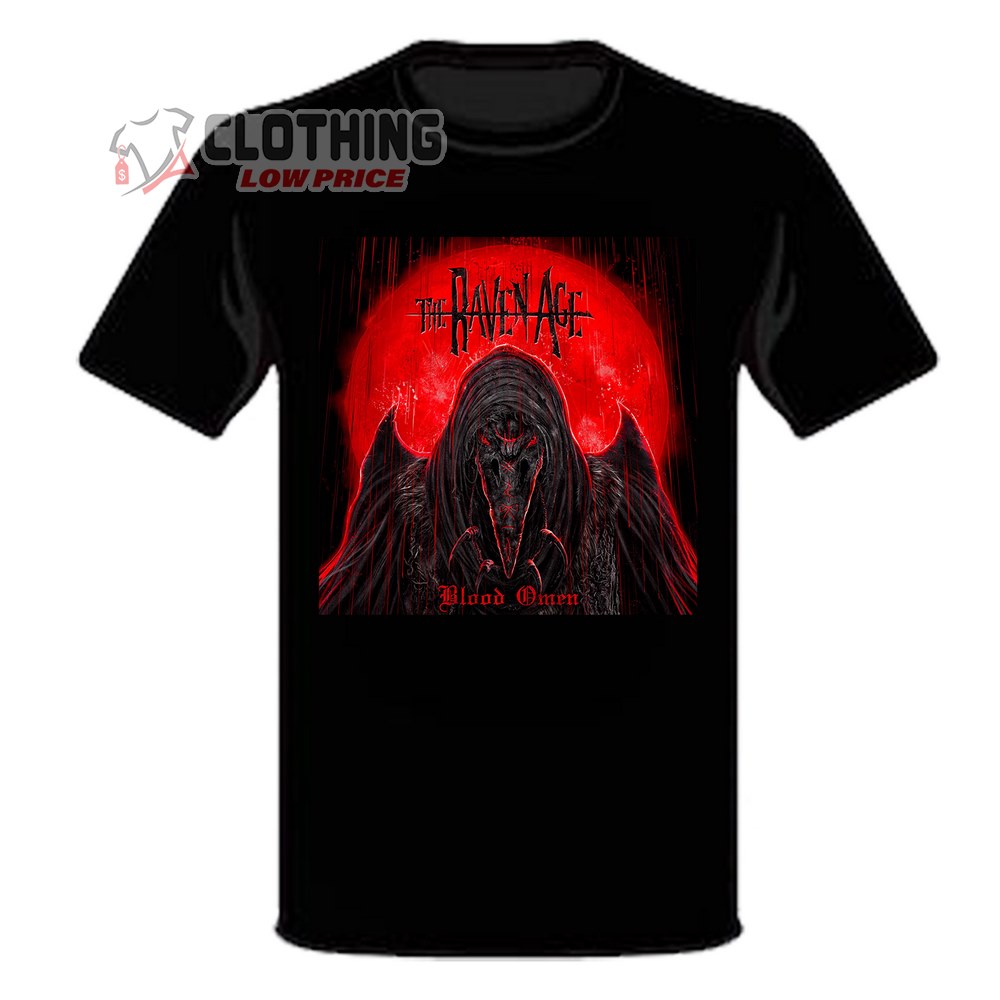 The Raven Age Tour 2023 Blood Omen Merch, The Raven Age Tour 2023 Tickets And Setlist T-Shirt