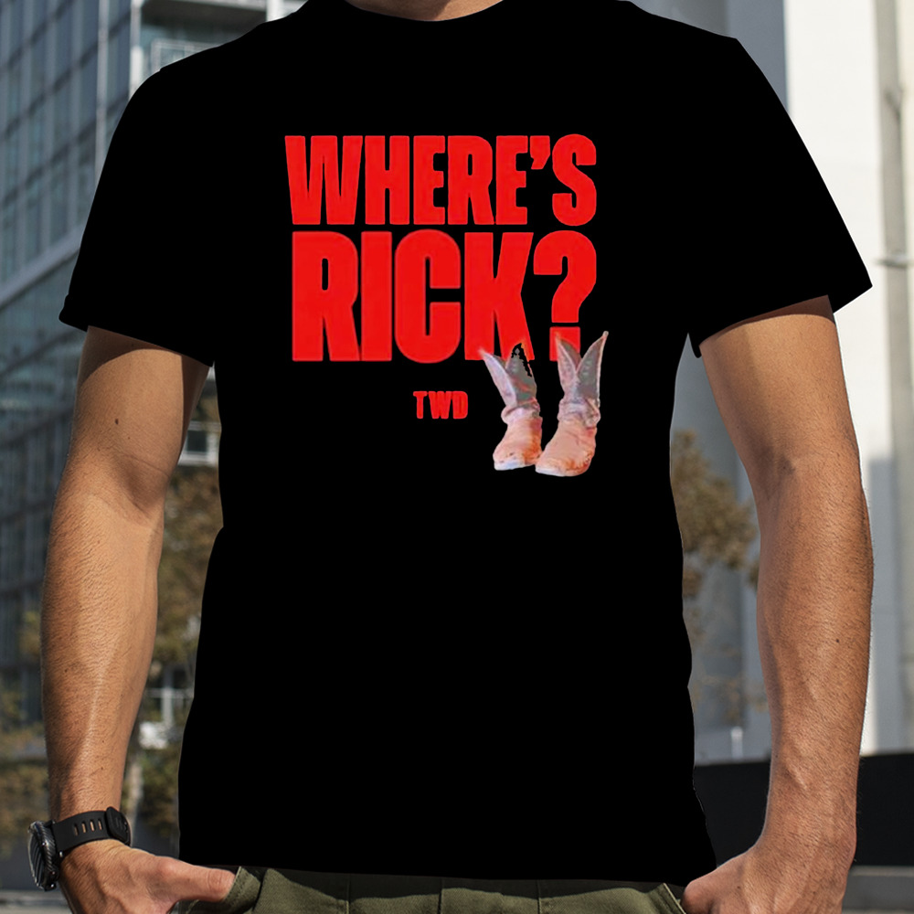 The Walking Dead where’s rick shirt