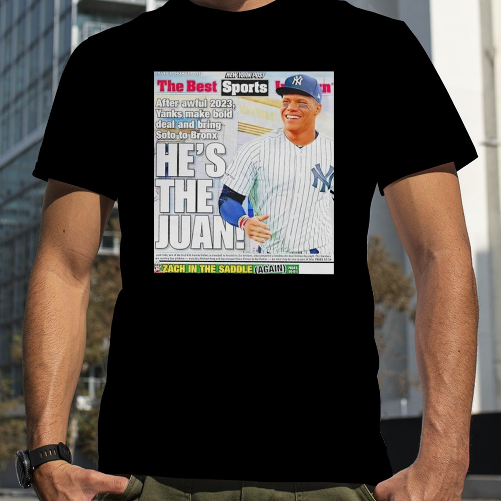 The best sports he’s the Juan Soto New York Yankees photo shirt