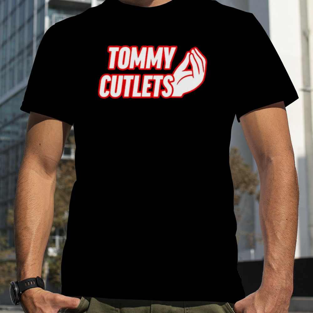 Tommy Cutlets NYG Funny Italian Celebration Hand shirt