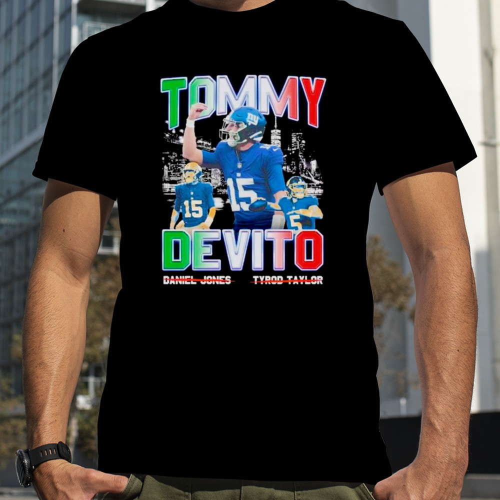 Tommy Cutlets Tommy Devito New York Giants shirt