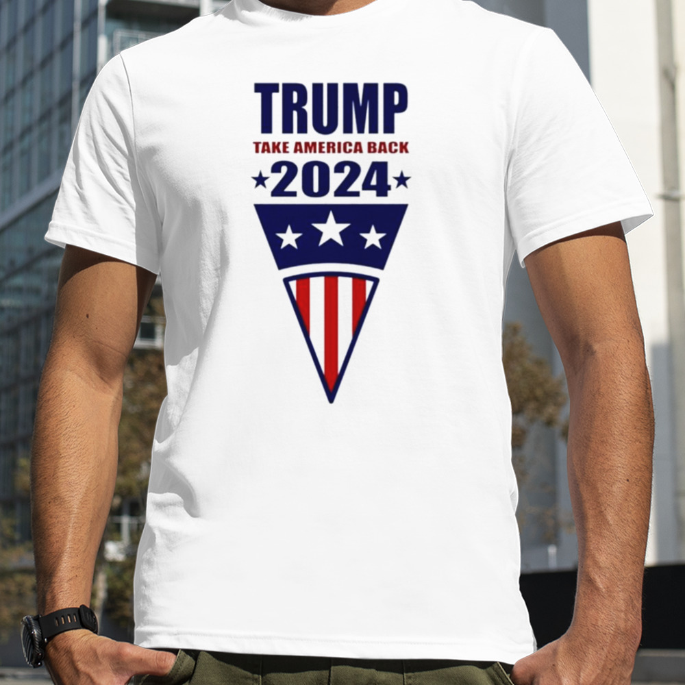 Trump take America back 2024 USA flag shirt