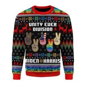 Unity Ever Division Ugly Christmas Sweater US3325 - Chow Down Movie Store